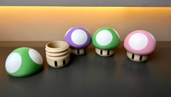 Игра-контейнер Super Mario 1up с грибами Pilz...... 5