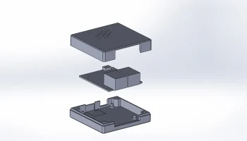 Оранжевый корпус Pi R1 2