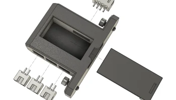 JST Hub для Extrusions 2020 - подключение вентиляторов, с... 2