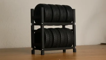 СТОЙКА ДЛЯ ШИН В МАСШТАБЕ 1:10
