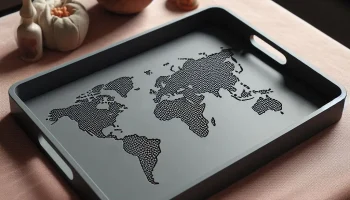 Поднос дизайнерский "OneWorld"