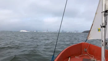 Упор для шлюпки для веревки диаметром 6-12 мм. 3