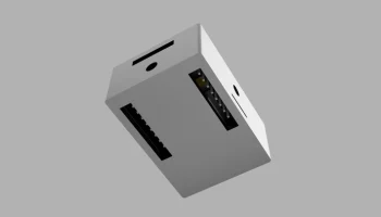 Корпус/крышка ESP32 CAM с поворотным рычагом... 1