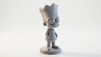 Фигурка Лизы Симпсон, персонаж мультфильма, 3D-печать....... 1