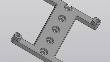 Крепление Voron v0 Orange PI Zero 3 din