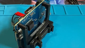 Крепление OrangePi 3b/4a на DIN-рейку 2