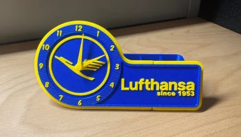 LUFTHANSA Ремикс Maker World Clock