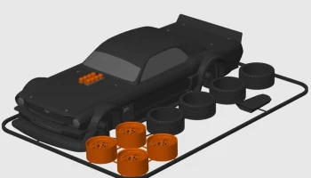 Ford Mustang HOONICORN - Ken Block Tribute (масштаб 1:24)... 7