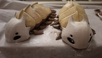 Шарнирный полый рыцарь Зверь с колокольчиком Шелковой Пес...