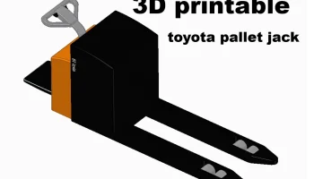 Электрический домкрат Toyota BT levio в масштабе 1:10.......
