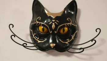 Маска-сплайсер Bioshock Cat со светодиодными глазами... 1