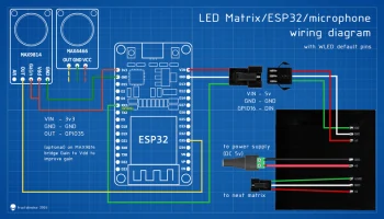 Рамка светодиодной матрицы 16x32 с рассеивающей решеткой... 4
