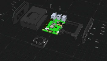 Корпус Raspberry Pi 4 (V2) 3