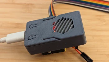 ESP32-WROOM-32 (USB-C) Коробка с крышкой, обрезанная 1