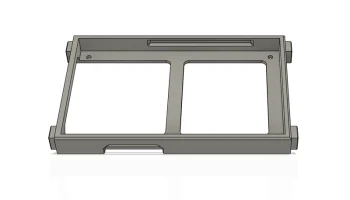 Крепление Voron для дисплея BTT HDMI 5 (работает с дверью Clicky Clacky Door) 1