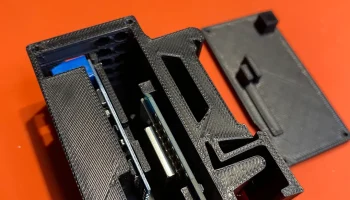 КОРОБКА DIN для wemos D1 Mini и преобразователя RS485-Mod.. 1