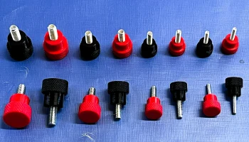 Ручки с накаткой для винтов с шестигранной головкой от M3..