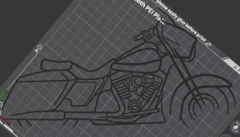 Настенное искусство Harley-Davidson Street Glide... 1