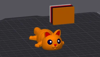 Брелок с шарнирной фигуркой "Кошка"... 7