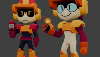 Ларри и Лори - Brawl Stars Ларри и Лори - Brawl Stars