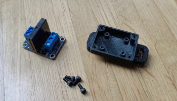 Держатель DIN-рейки для Omron SSR 8