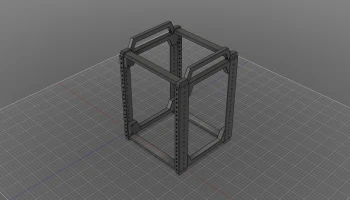 Серверная стойка Mini Rack 10 дюймов для направляющих Nav... 4