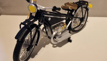Мотоцикл BMW R32 1925 года выпуска, масштаб 1:6,5. Дизайнер  4