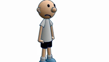Wimpy Kid с печатью на месте 1