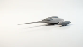 Корабль-истребитель Набу Звездные войны 3D для печати....... 2