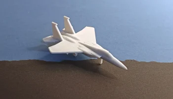 Микрореактивный истребитель F-15 Eagle, распечатанный на ... 1
