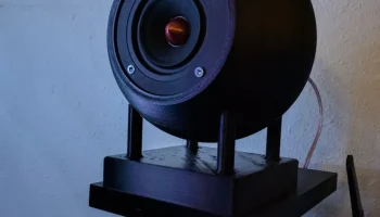 Сферический корпус динамика (портированный) - Dayton PS95-8