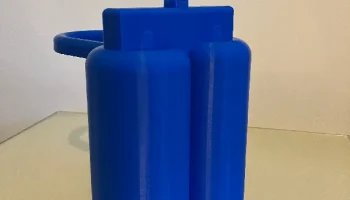 Воздушный резервуар для минифигурки Mega Lego (масштаб 10:1) 1